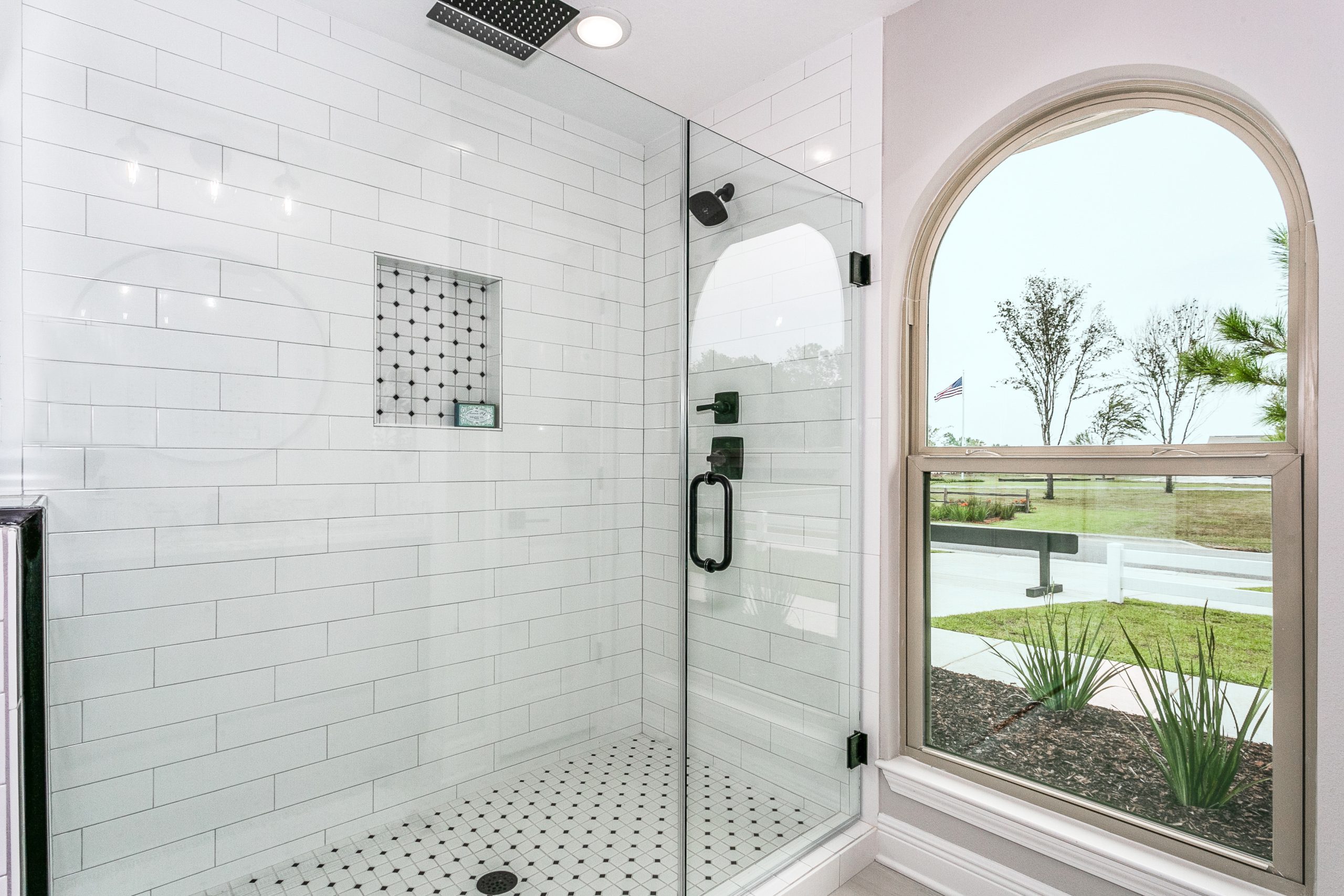 Master Bathroom in the Yellow River Ranch Model Home - Seraphine Floor Plan